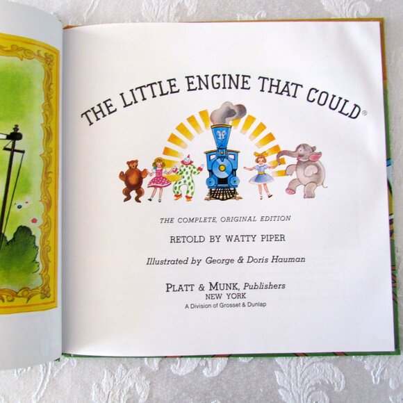 THE LITTLE ENGINE THAT COULD, CHILDREN'S BOOK by WATTY PIPER, NEW KIDS' HARDBACK - Picture 4 of 6